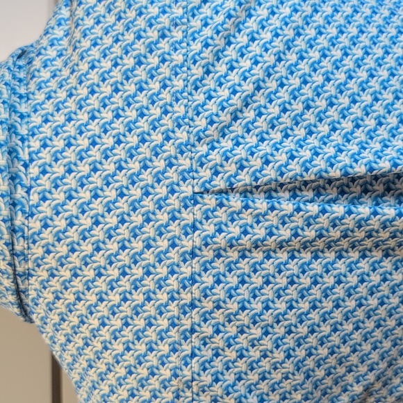 J. McLaughlin Melly Sleeveless Collared Snap Button Down Catalina Cloth Top Sz S - Picture 6 of 9